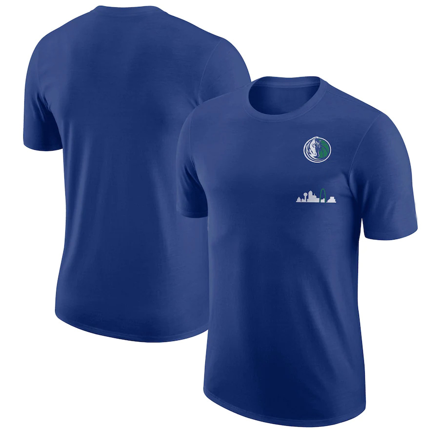 Men NBA Dallas Mavericks style #9 2024 T shirt->nba t-shirts->Sports Accessory